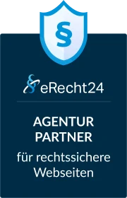 eRecht24 Agentur-Partner für rechtssichere Webseiten